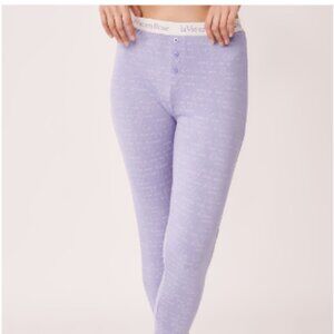 Bamboo Fitted Pants - Size M - Lavender